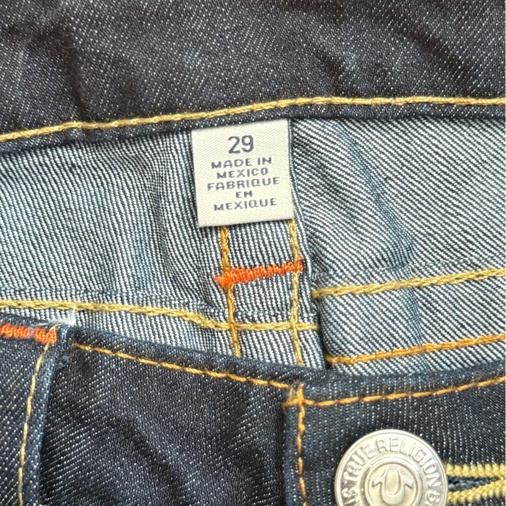 True Religion Dark Blue Boot Cut Jeans - Picture 9 of 11